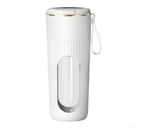 Exprimidor eléctrico portátil con suministro de energía inalámbrico y estructura de clarificación de jugo integrada (HL02 blanco)