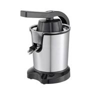 Exprimidor Eléctrico Profesional de Acero Inoxidable, Exprimidor de Naranjas con 2 Conos Intercambiables, Motor Potente y Silencioso, Extracción Máxima de Jugo, Fácil de Limpiar