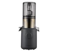 Hurom H310A - Exprimidor eléctrico para frutas y verduras, exprimidor en frío, máquina de helados, motor silencioso, limpieza rápida y fácil, alto rendimiento, sin bisfenol A, color carbón