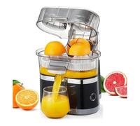 Exprimidor, exprimidor eléctrico - Motor de alta velocidad de 18000 RPM, tanque de pulpa de 8 cuchillas para una rápida extracción de jugo en 20 segundos, fácil de limpiar con accesorios sep