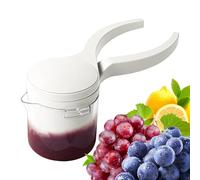 Exprimidor, extractor de frutas manual ergonómico - exprimidor manual para uso en el hogar - para pomelos, tomates granadas sandías y uso al aire libre Picnic Camping Bar en casa