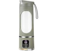 Exprimidor InaláMbrico PortáTil De 16 Oz Exprimidor inalámbrico portátil de 16 oz, licuadora, máquina batidos recargable USB-C(Green)