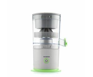 Exprimidor InnovaGoods Juisso Recargable Automático 40W, 22000rpm, 250ml, Verde/Gris