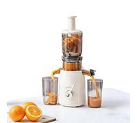 Exprimidor Lento, Máquina De Zumos Automática Y Portátil Con Dispositivo Separación Gran Diámetro Para Uso Doméstico Restauración