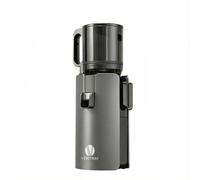 Exprimidor lento Ventray Max 120 250W doble tornillo y tolva ancha 1,2L negro