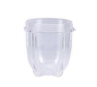 Exprimidor Licuadoras Vaso, Plástico Alto o Corto Vaso Transparente Taza Licuadora Exprimidor Piezas de Repuesto Accesorios, Tazas y Vasos Magic Bullet Licuadora Exprimidor Mezclador(Copa Corta)