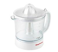 Magefesa Vitam 10 - Exprimidor Eléctrico 40W, Capacidad 1L, Cono Bidireccional, Filtro Regulador, Cubierta Antipolvo, Doble Juego de Conos