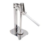 Exprimidor Manual de Acero Inoxidable 304, Extractor de Cítricos, Prensador de Limón con Mango Antideslizante para Cocina