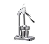 Exprimidor Manual de acero inoxidable for el hogar, zumo de naranja, limón, granada, prensa comercial(Green)