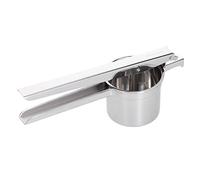Exprimidor Manual de Acero Inoxidable, Ligero, Esencial para Cocina - Ergonomía Confortable, Fácil Limpieza, Ideal para Uso Diario