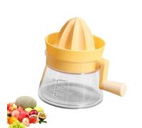 Exprimidor manual de cítricos con ergonómico, exprimidor manual portátil para limón, naranjas y, utensilio de cocina, exprimidor de limón