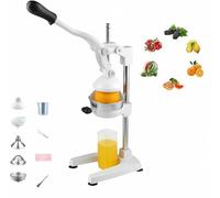 Exprimidor manual de cítricos, exprimidor de hierro fundido para jugo de naranja, limón, lima y granada, fácil de limpiar y duradero