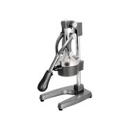Exprimidor manual de cítricos, extractor y prensa de jugos, exprimidor de encimera para jugo de naranja fresco (gris)
