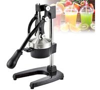 Exprimidor manual de cítricos, prensa de encimera resistente para jugo fresco de naranja y limón, fácil de usar y limpiar