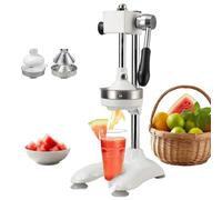 Exprimidor manual de cítricos, resistente, profesional, exprimidor de naranjas, exprimidors de cítricos, exprimidor manual, prensa de jugos(White)