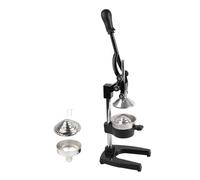 Exprimidor Manual de frutas, exprimidor de limón, naranja, Extractor de cítricos, herramientas de cocina para el hogar, acero inoxidable, hierro fundido, negro