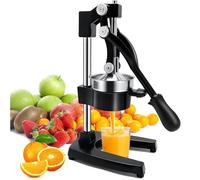 Exprimidor manual de frutas, fabricado en aleación de aluminio y acero inoxidable 304, para extraer jugo de pitahaya, granada, naranja y sandía.