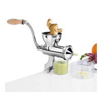 Exprimidor manual de hierba de trigo, extractor manual de prensa de jugo de frutas y verduras, acero inoxidable 304, extrusión de baja velocidad para una alimentación saludable