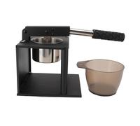 Exprimidor manual de naranjas Prensa manual de acero inoxidable Exprimidor de cítricos Extracción eficiente de jugo para cocina casera Uso profesional Material duradero 18x16x15cm