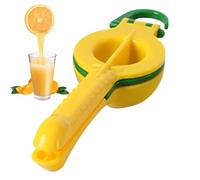 Exprimidor manual, manual, antideslizante, ergonómico, portátil, exprimidor de mano, para cocina de verano, frutas, cítricos, lima, naranja, limonada, bar, cocina, cocina, cocina, verduras, chef
