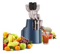 Exprimidor Masticador Con Tolva De 90 Mm, Limpieza Rápida De 150 W | Fruta/verdura Entera, Fácil De Limpiar, For El Hogar, Tiras De Jugo, Estilo De Vida Saludable(Red)