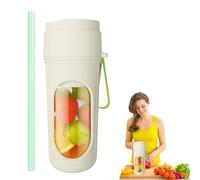 Exprimidor portátil, licuadoras portátiles - Máquina de batido personal apta para viajes,Mezcladores para batidos y batidos, taza de exprimidor de viaje de 450 ml para batidos y batidos