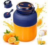 Exprimidor portátil para electrodomésticos, exprimidor eléctrico de 2026, taza de jugo inalámbrica, taza de viaje recargable, licuadora exprimidora para frutas y verduras, oficina, hogar al aire libre
