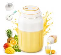 Exprimidor portátil para electrodomésticos, exprimidor eléctrico de 2026, taza de jugo inalámbrica, taza de viaje recargable, licuadora exprimidora para frutas y verduras, oficina, hogar al aire libre