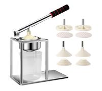 Exprimidor profesional de cítricos, exprimidor manual para limones y naranjas | Exprimidor de frutas de alta calidad, exprimidor de mano simple, exprimidor de cocina compacto para zumo de cítricos