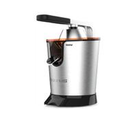 Taurus - Exprimidor Naranjas Easy Press Legend 1000W INOX, Filtro + 2 Conos, Regulador Pulpa Electrico, Vertido Continuo con Palanca, Antigoteo, Desmontable, Fácil Limpieza, Sin BPA