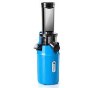 Exprimidor Ventray Mini Ginnie Lento Compacto 60 RPM Azul Máximo Rendimiento