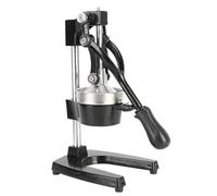 Exprimidor Zumo Manual Exprimidor de cítricos hierro fundido, prensa manual extragrande uso comercial, exprimidor mostrador resistente(Black)