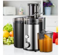 Exprimidoras de , 800W, Extracción Rápida y Fácil de Limpiar, de Alimentación de 75mm, Velocidad y Patas Antideslizantes