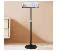 exproyzk Altura Ajustable Soporte para proyector Soporte de Suelo con Capacidad de 10 kg Compatible con proyectores, cámaras y cámaras Web para Uso doméstico(Black)