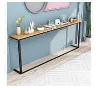 exproyzk Consola Moderna - Estante Largo para Radiador, Mesa sobre Radiador, Mesa Auxiliar para Sofá (detrás del Sillón), Estantería Decorativa para Sala De Estar, Dormitorio(Wooden,100X20X80CM)