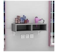 exproyzk Estación de salón de Pared, armarios de Almacenamiento para Salones de Belleza, spas, barberías, hogar y baños.(Grey,50x30x16cm)