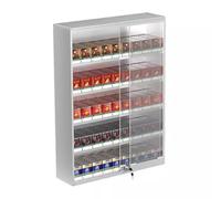 exproyzk Estantes de exhibición para Tiendas Vitrinas comerciales para Puros, Dulces y licores Organizador de Cigarrillos para supermercados, Bares y mercados(56.5x17.3x75cm)