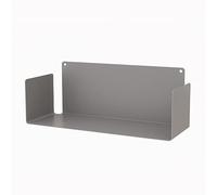 exproyzk Estantes flotantes de Metal - Estanterías - Estante Decorativo de Pared de Acero para baño, Cocina, Sala de Estar y Tiendas minoristas(Cement Gray,40x20x20cm)