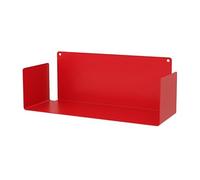 exproyzk Estantes flotantes de Metal - Estanterías - Estante Decorativo de Pared de Acero para baño, Cocina, Sala de Estar y Tiendas minoristas(Rosso,80x20x20cm)
