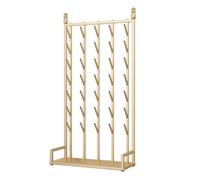 exproyzk Exhibidor de Globos, Exhibidor con Forma de Molino de Viento, Grandes exhibidores metálicos para Comercio minorista, exposiciones y Eventos.(Gold)