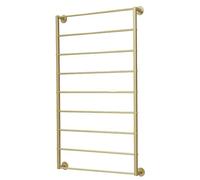 exproyzk Expositor metálico para pañuelos, Expositor de pañuelos de Pared, Organizador de Cinturones, Chal y hiyab(Gold,9-Tier/70x120cm)