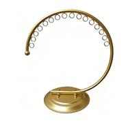 exproyzk Expositores para Ropa Interior, Estanterías Comerciales para Lencería Y Calcetines, Soporte Metálico para Exhibición De Ropa; Ideal para Boutiques, Mercados Organización(Gold)