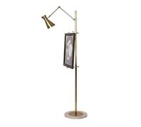 exproyzk Lámpara de pie Regulable con Control Remoto, lámpara de pie de Lectura LED con Caballete para Sala de Estar o Dormitorio.