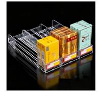 exproyzk Paquete De 10 Empujadores De Cigarrillos Mejorados Y Reforzados - Organizador Acrílico para Tabaco, Ideal para Tiendas Minoristas Y Supermercados - De Empuje(8x28cm)