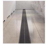 exproyzk Rejillas de Drenaje de plástico (1 Unidad) Rejillas para Tapas de alcantarillado Rejillas de Drenaje Exterior para jardín, Cerca, acera, Patio y fachada(50X30X2.5CM)