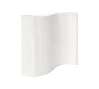 exproyzk Separador De Ambientes De Papel para Interiores, Pared Divisoria Portátil para Oficinas, Diseño Plegable; Ideal para Oficinas, Apartamentos Pequeños, Estudios(Blanco,2x1.8m/6.6x5.9ft)