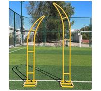 exproyzk Soporte de Fondo de Arco de Metal - Marco de Arco de Boda para cumpleaños, Fiesta(Gold,1.5m+1.8m)