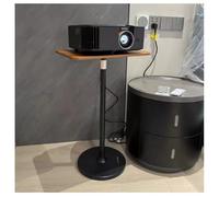 exproyzk Soporte de pie para proyector, Altura Ajustable para Cine en casa y presentaciones empresariales, Capacidad de 10 kg, fácil Montaje(Black)