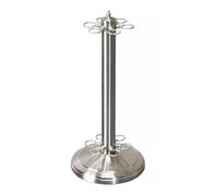 exproyzk Soporte metálico para Tacos de Billar, con Capacidad para 6 Tacos (3 Colores)(Silver)