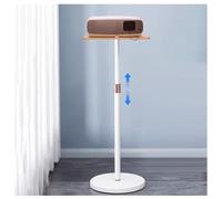 exproyzk Soporte Universal para proyector - Altura Ajustable - Compatible con proyectores, cámaras, cámaras Web para Uso en casa, Oficina y Exteriores(Blanco)